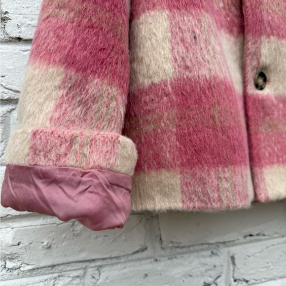 Women’s Peach Love California Wool Blend Pink Coat - New with Tag. Medium - Picture 7 of 15
